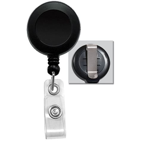 BRADY PEOPLE ID Badge Reel With Clear Vinyl Strap 2120 3031