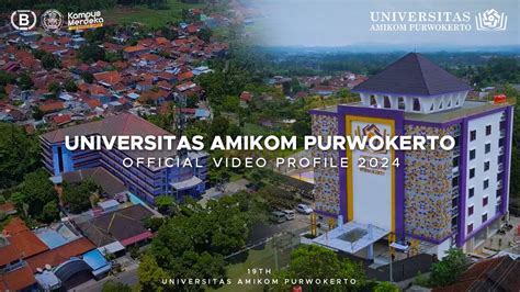 Profil Universitas Amikom Purwokerto Youtube