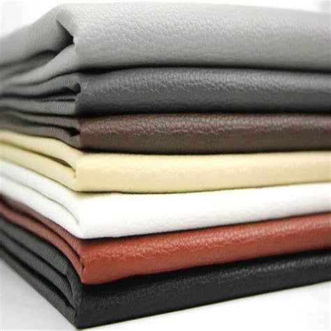 Nice Pu Leather Faux Leather Fabric For Sewing Pu Artificial Leather