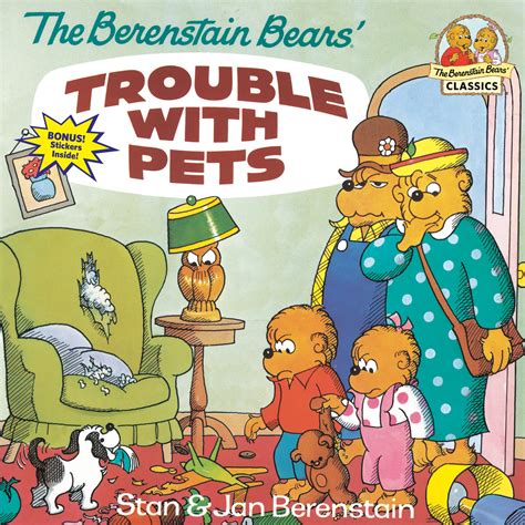 Berenstain Bears Trouble With Pets By Stan Berenstain Penguin Books