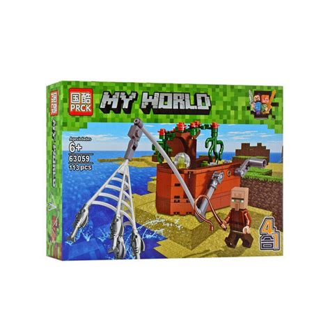 Купить Конструктор типу лего майнкрафт My World 63059, 113 деталей ...