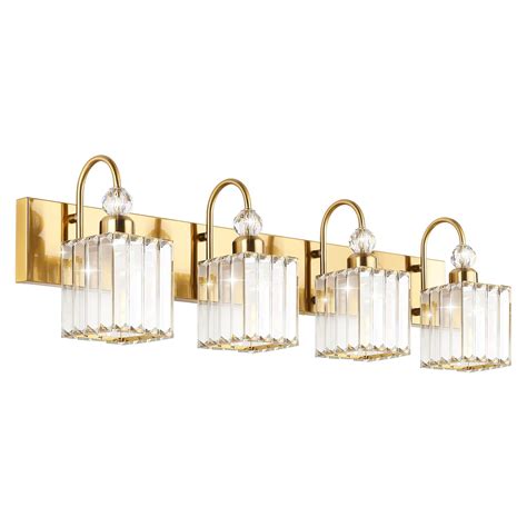 ralbay crystal gold bathroom vanity lights  lights vanity lights