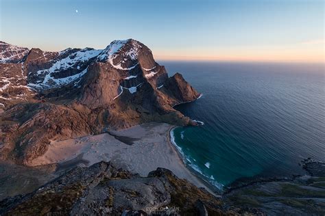 Midnight Sun Over Bunes Friday Photo Lofoten Islands Norway