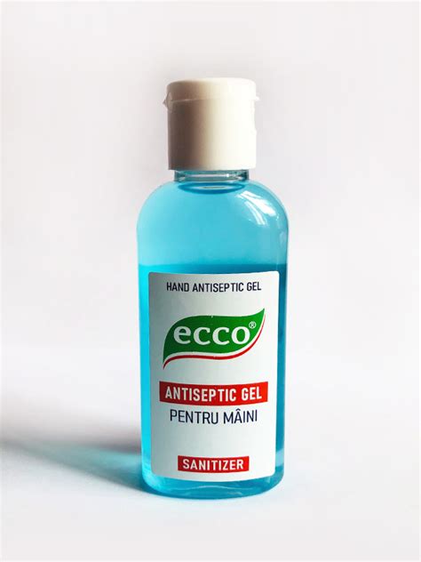 Антибактериальный гель для рук ECCO antiseptic gel