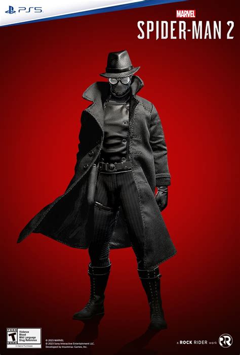 Icymi Spider Man Noir Suit With Trench Coat And Hat Concept R