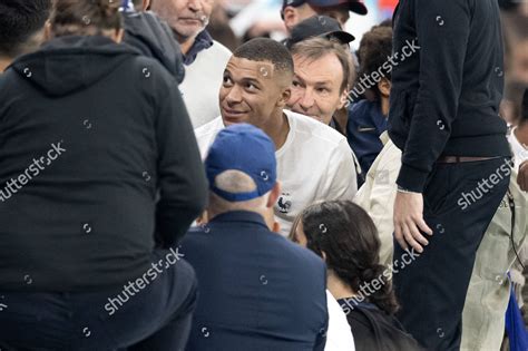 Kylian Mbappe Family During Fifa World Editorial Stock Photo - Stock ...