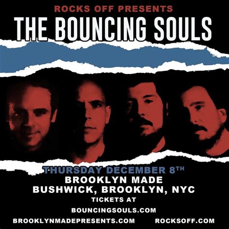 Bouncing Souls Announce Intimate Brooklyn Show