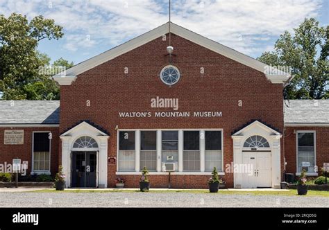 The Walton's Mountain Museum in Virginia, USA Stock Photo - Alamy