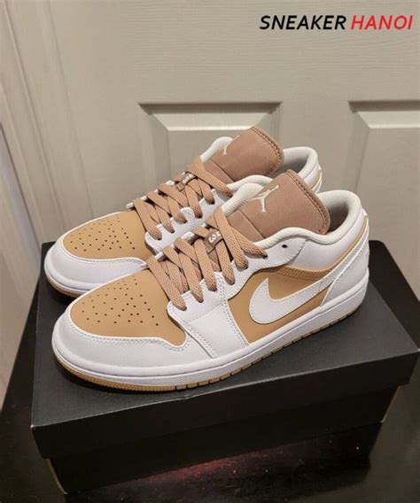 Giày Nike Air Jordan 1 Low Hemp White DN6999 100 Sneakerhanoi Mẫu