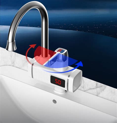 Dmwd W Instant Electric Faucet Water Heater Temperature Display