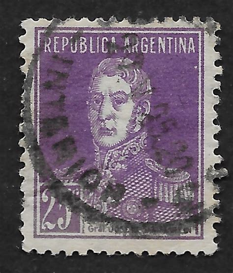 Argentina 350 25c Jose De San Martin Central South America