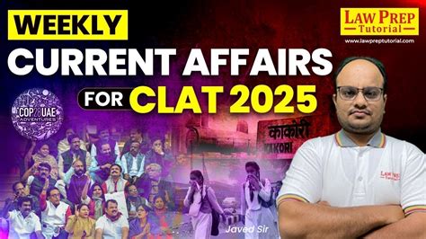 CLAT 2025 Weekly Current Affair GK 14 Jan 20 Jan Imp GK