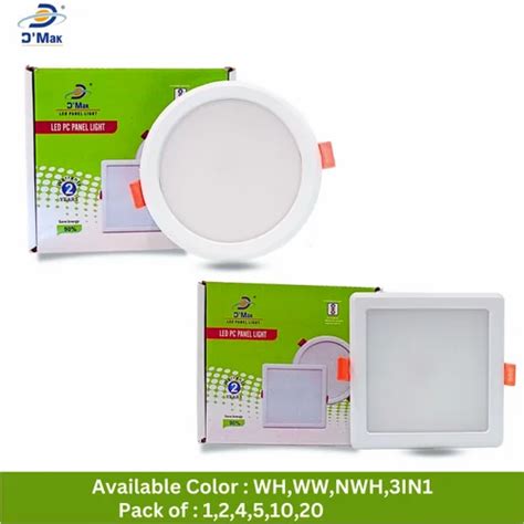 Watt Led Conceal Pc Poly Carbonate Panel Light For Pop At Rs