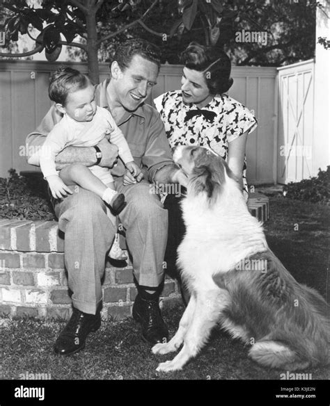 James Whitmore American Actor With His Wife Nancy Mygatt Their Son