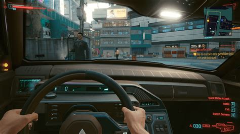 Driving - Cyberpunk 2077 | Interface In Game