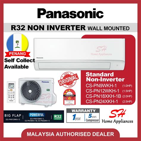 Panasonic R Non Inverter Air Conditioner Aircond Hp Hp Pn