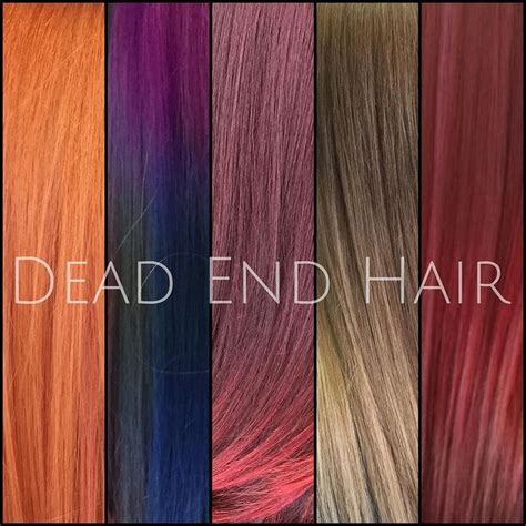 Dead End Hair on Instagram: “Just a few beautiful colours created this ...