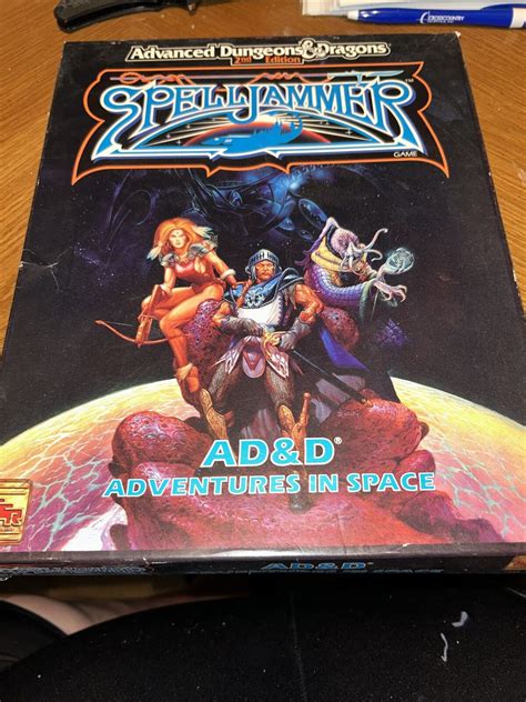 Ad D Adventures In Space Box Set Complete Set Spell Jammer Ebay