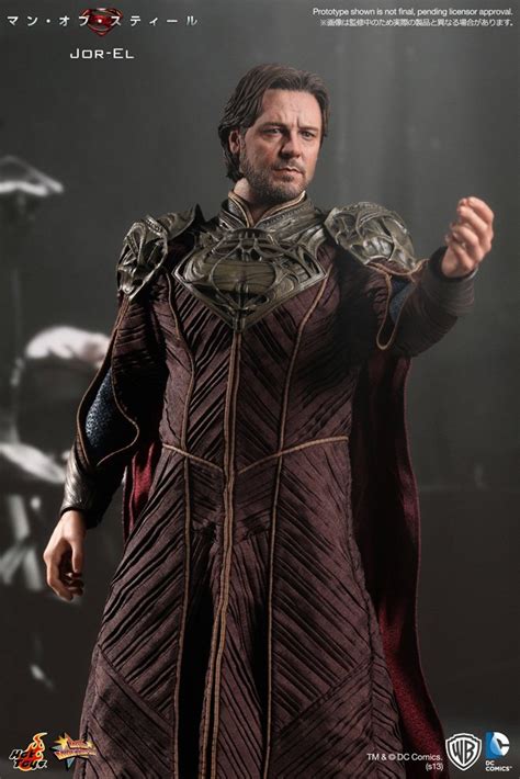 Hot Toys Superman Man Of Steel Jor El Scale Action Figure Mms Toys Man Shop