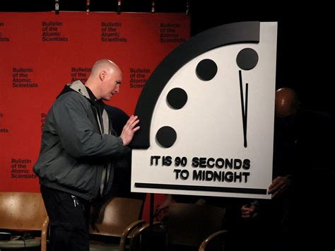 Doomsday Clock Moves Seconds Closer To Midnight Closest It Has Ever