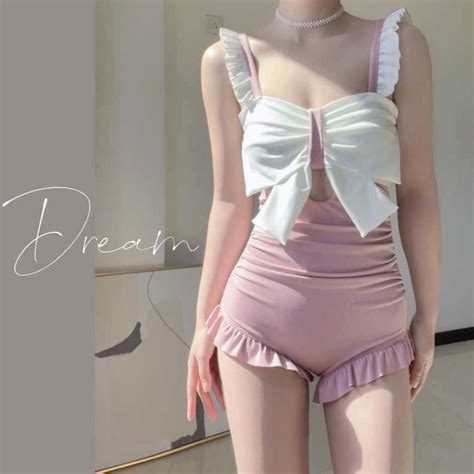 Bộ Bơi Bikini Đính Nơ Mã L L L Dành Cho Bạn Gái Đi Biển Mùa Hè