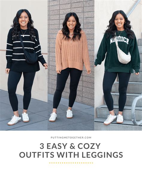 3 Easy And Cozy Leggings Outfit Ideas To Wear