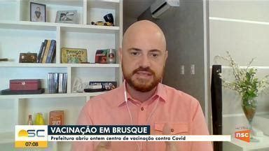 Bom Dia Santa Catarina Brusque abre primeiro centro de vacinação