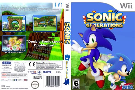 Sonic Generations Wii cover by vyndo on DeviantArt