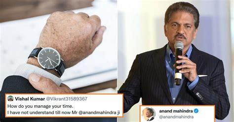 Anand Mahindras Witty Reply To The Question Where He Was Asked How He