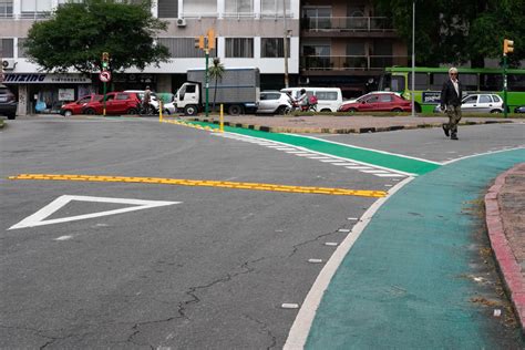 La ciclovía de 18 de Julio será inaugurada este jueves así está quedando