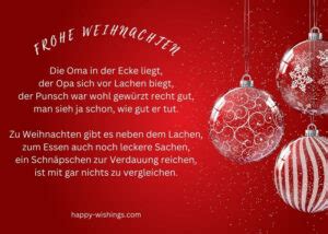 47 Weihnachtswünsche für Oma Opa Freude machen