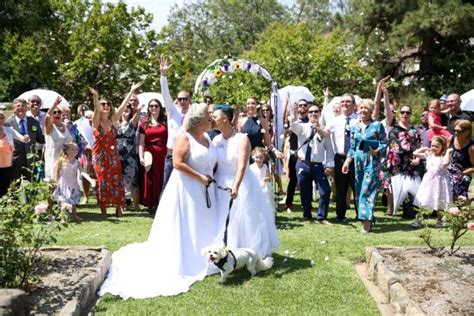 First Same Sex Weddings Take Place In Australia Since Change In Law Pinknews