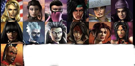 Which Is Your Favorite Era Of Women In Mortal Kombat Og Trilogy 3d Era Nrs And Why R