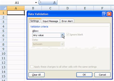 Cara Bikin Data Validation Di Excel Sinau