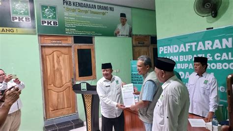 Bambang Pujiyanto Daftar Calon Bupati Di Pilkada 2024 Melalui DPC PKB