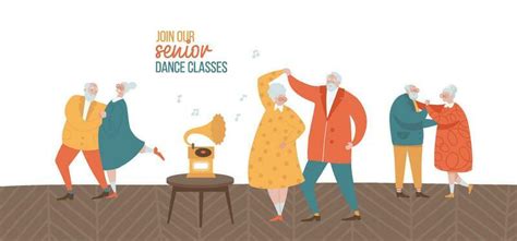 Seniors Dancing Vector Art, Icons, and Graphics for Free Download