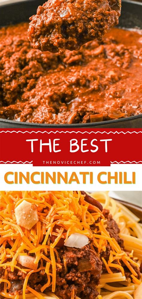 Cincinnati Chili | The Novice Chef