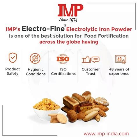 Nutritional Applications Of Iron Powder Iron Powder Uses Imp India