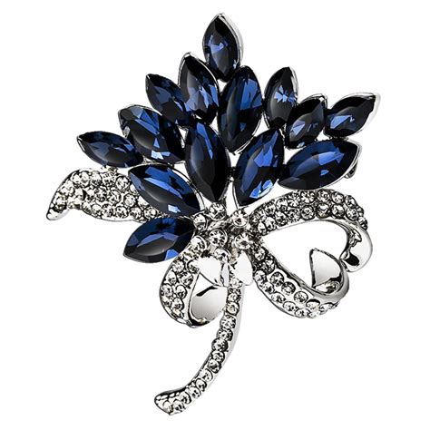 Coofanin Broches Para Ropa De Mujer Popular Bouquet Diamond Brooches