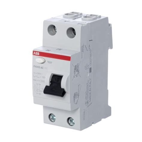УЗО ABB FH202 63А 30мА тип AC