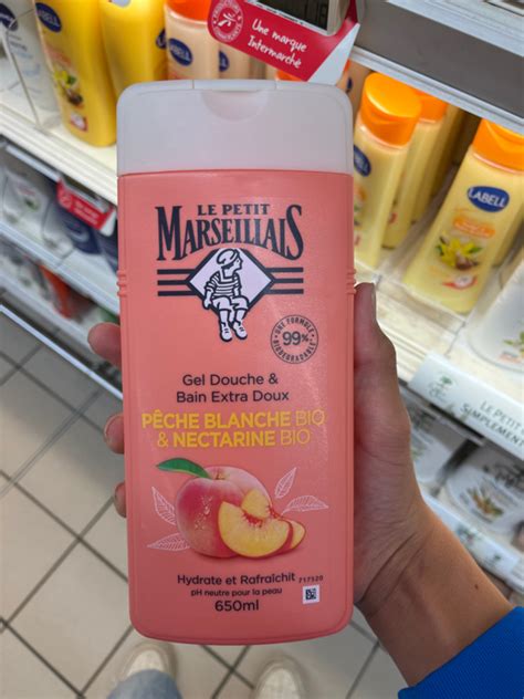 Le Petit Marseillais Gel Douche Bain Extra Doux P Che Nectarine