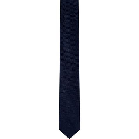 Hackett Textured Dot Plain Tie Blue Dressinn