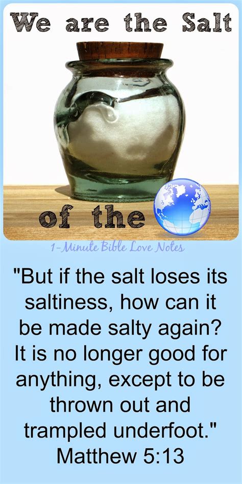 Quotes about Salt Of The Earth (54 quotes)