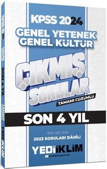 Yediiklim Yay Nlar Kpss Lisans Genel Yetenek Genel K Lt R Son