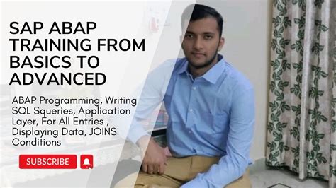 Abap Programming For All Entries Joins Sap Abap Training Course