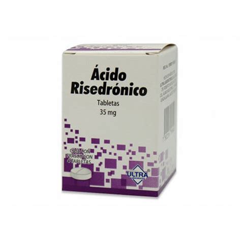 Acido Risedronico 35 Mg 4 Tabletas Farmacias Klyns