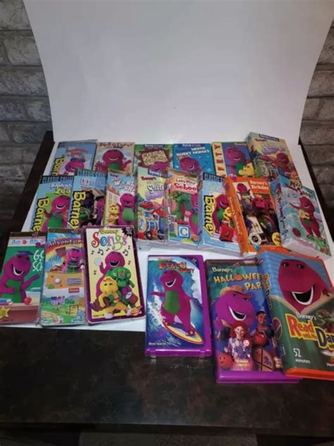 20 Different Barney And Friends Vhs Tapes 2715 Picclick Ca