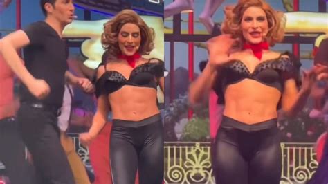 María León sorprende con su abdomen de lavadero en Vaselina