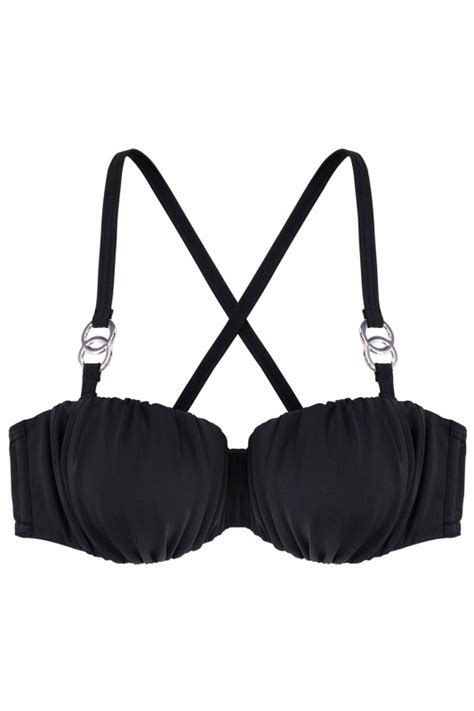 Dorina Γυναικείο μαγιό Light padded bandeu bikini top Opio C Cup