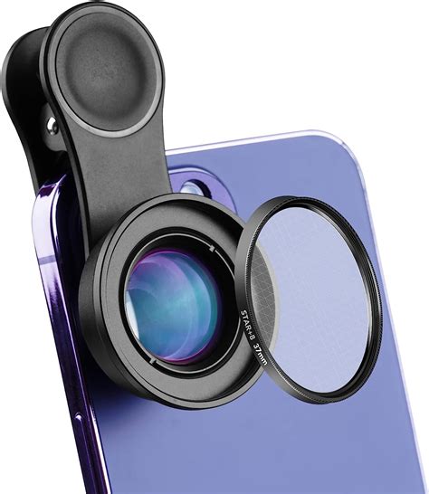 Martvsen 120mm Macro Lens Kit And Stellar Filter Macro Lens For Iphone